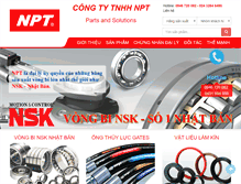 Tablet Screenshot of nptvn.com